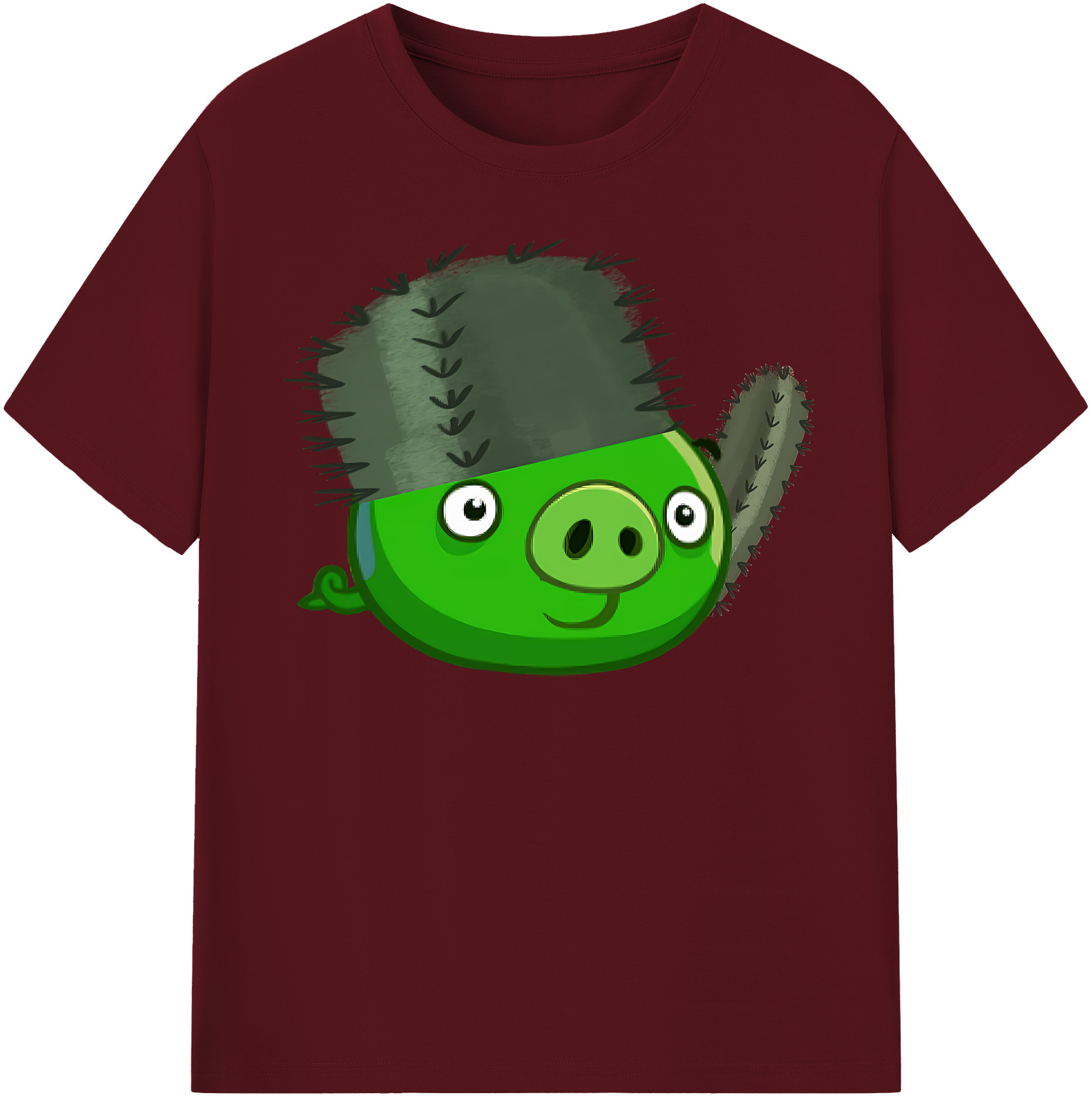 Angry Birds アングリーバード 綿100％半袖Tシャツ（フロントプリント）